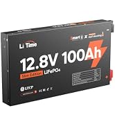 Amazon | LiTime 12V200Ah リン酸鉄リチウムイオンバッテリー 100Aの